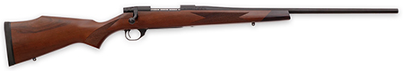 Weatherby VDT300NR4T Vanguard Sporter Full Size 300 Win Mag 3+1 24"  Bead Blasted Blued #2 Threaded Barrel, Matte Blued Drilled  &  Tapped Steel Receiver, Grade A Turkish Walnut Monte Carlo  Stock
