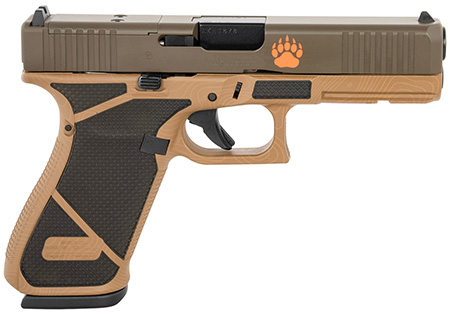 Glock UA205S204MOSNGRZ G20 Gen5 Full Size Frame 10mm Auto 15+1 4.61" Black Steel Barrel Grizzly Glock Serrated Steel Slide Grizzly Glock Polymer Frame w/Picatinny Rail Ambidextrous