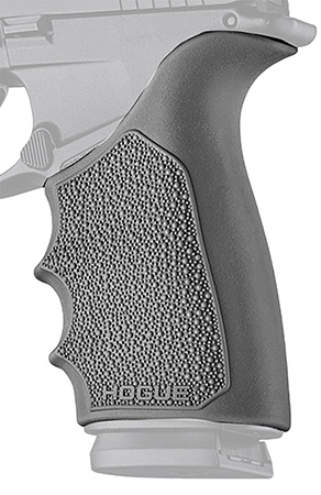 Hogue 18522 Grip Sleeve Handall Beavertail Slate Gray Rubber