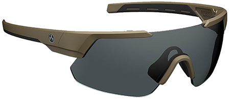 Magpul MAG104412451100 Defiant Eyewear Gray Lens Flat Dark Earth Frame