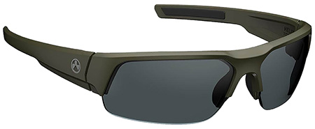 Magpul MAG109713151100 Helix Eyewear Gray Lens OD Green Frame