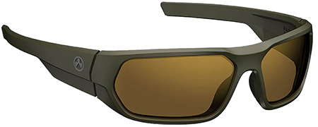 Magpul MAG114513152030 Radius Eyewear Bronze Gold Lens OD Green Frame