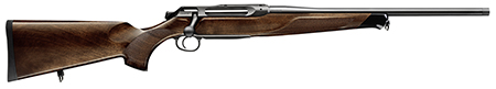 Sauer 80117091 505 Lux Full Size 222 Rem 3+1 20" Matte Blued Threaded Barrel, Matte Blued Saddle Mount Steel Receiver, Grade 5 Wood Fixed Stock