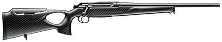 Sauer 80117114 505 Synchro XTC Full Size 222 Rem 3+1 20" Matte Blued Threaded Barrel, Matte Blued Saddle Mount Steel Receiver, Black Thumbhole w/Adj Comb Carbon Fiber Stock