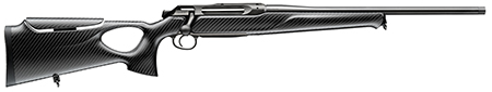 Sauer 80117119 505 Synchro XTC Full Size 6.5 Creedmoor  3+1 22" Matte Blued Threaded Barrel, Matte Blued Saddle Mount Steel Receiver, Black Thumbhole w/Adj Comb Carbon Fiber Stock