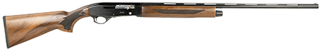 Hatfield Gun Company USA410W SAS  Full Size 410 Gauge Semi-Auto 3" 4+1 28" Blue Oxide Smooth Bore/Vent Rib Barrel, Gloss Black Anodized Aluminum Receiver, Fixed Turkish Walnut Stock