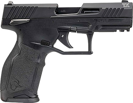 Taurus 1-2TX22341-10 TX22 Gen 2 Full Size Frame 22 LR 10+1 4.10" Matte Black Steel Barrel, Black Hard Coat Anodized Serrated Slide, Black Polymer Frame w/Picatinny Rail, Right Hand