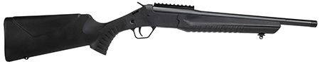 Rossi LWC300BBK LWC  300 Blackout 1rd 16.50" Black Oxide Threaded Barrel, Black Picatinny Rail Steel Receiver, Black Fixed Synthetic Stock