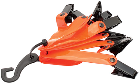 HME OTM-3 Trail Marking  Orange Vinyl 3" Includes Heavy Duty Metal Clip 10 Pack
