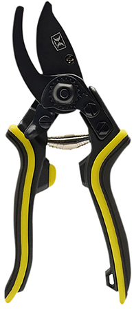 Hawk HWKPRUNER Hand Pruner  Black/Yellow Aluminum