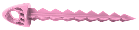 Targettack Llc  Targettack  Pink Polycarbonate Plastic 3" For Paper/Vinyl Targets 12 Pack