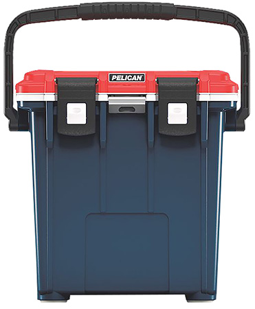 Pelican 20Q5BLUREDWHT Personal Cooler Elite Red/White/Blue Polypropylene 20 QT