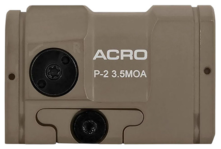 B & T Firearms AP200777FDEM Aimpoint ACRO P-2  Flat Dark Earth 1 x 0.59" x 0.59" 3.5 MOA Red Dot