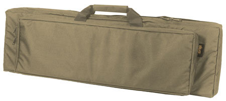US PeaceKeeper P40036 RAT Case Water Resistant Tan 600D Polyester w/ Padding Adjustable Straps Air Vents  &  Front Pocket w/ Triple Mag Pouch