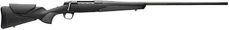 Browning 036003294 X-Bolt 2 Hunter Full Size 6.5 PRC 3+1 24" Matte Black Threaded Sporter Barrel, Matte Black Drilled  &  Tapped Steel Receiver, Black Adjustable Vari-Tech w/Grip Module Synthetic Stock