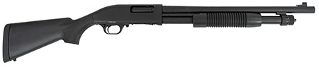 Tokarev USA 21000412 TX3 Hammer Full Size 12 Gauge Pump 3" 5+1 18.50" Black Chromate Cylinder Bore Barrel, Black Anodized Drilled  &  Tapped Receiver, Fixed Black Synthetic Stock