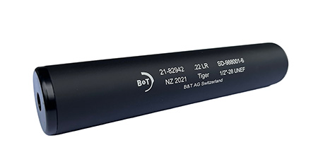 B & T Firearms SDTIGER22LR Tiger Suppressor 22 LR Black