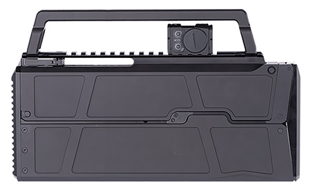 B & T Firearms 430298 BWC9 w/Optic Black Anodized Black Aluminum Folding, Includes Aimpoint ACRO P-2