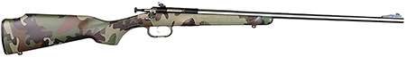 Crickett KSA2171 My First Rifle Gen2 22 S/L/LR Single Shot 16.10" Stainless Steel Barrel  &  Receiver, M81 Woodland Camo Synthetic Fixed Stock, EZ Loader