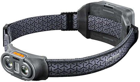 NEBO NEBHLP0015 Einstein 750 Headlamp  Gray 5/80/250/750 Lumens  White/Red