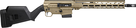 CMMG 55A080BCT Dissent BR4 *CA Compliant 223 Rem/5.56 NATO 10+1 14.50" Black Nitride Medium Taper Threaded Barrel, Coyote Tan Cerakote Aluminum Picatinny Rail Receiver, Magpul SGA Black Polymer Stock