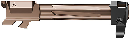 Radian Weapons R0832 Ramjet  &  Afterburner Combo 9mm Luger Compatible w/Glock 19 Gen5, Bronze Stainless Steel