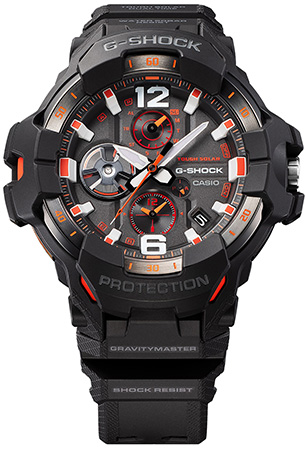 GSHOCK GRB3001A      GARVITY MASTER SOLAR      BLK