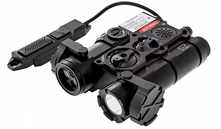 AGM Global Vision WLAD-CLA1-B1 WLAD 1B  Black Green Laser  &  IR Pointer/Illuminator Coaxial Dual Laser White LED 300 Lumen