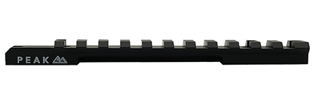 Weatherby J010005 Picatinny Rail  Matte Black Aluminum Weatherby Vanguard Weaver Mount Long Action 20 MOA