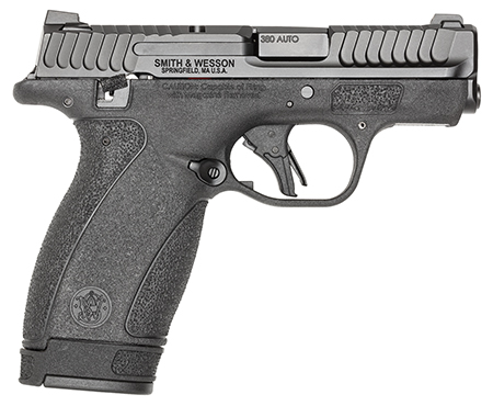 Smith  &  Wesson 13926 Bodyguard 2.0 Micro Frame 380 ACP 12+1 2.75" Black Armornite Stainless Steel Barrel, Black Armornite Serrated Stainless Steel Slide, Black Polymer Frame, Textured Grip