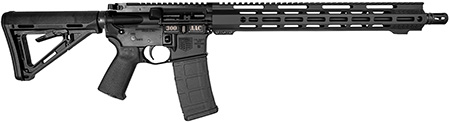 Diamondback DB175AB002 DB15  300 AAC Blackout 30+1 16" Black Nitride Black Hardcoat Anodize Picatinny Rail Aluminum Receiver, 15" M-LOK Handguard, Black Carbon Fiber Stock, Black Magpul Grip