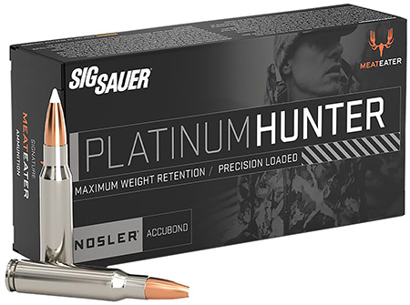 Sig Sauer E7RMPH16020 Platinum Hunter  7mmRem 160gr 20 Per Box/10 Case