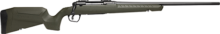 Savage Arms 32038 Axis 2  22-250 Rem 4+1 22" Matte Black Sporter Barrel, Matte Black Drilled  &  Tapped Steel Receiver, Fixed Green Synthetic Stock, Right Hand