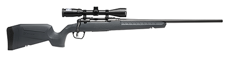 Savage Arms 32181 Axis 2 XP Combo Full Size 30-06 Springfield 4+1 22" Black Sporter Barrel, Black Carbon Steel Receiver Drilled  &  Tapped, Gray Fixed Synthetic Stock, Weaver 3-9x40mm Scope, Right Hand