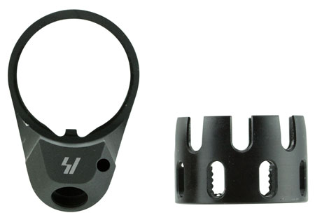 Strike ARECN & EEPBK AR Enhanced Castle Nut and Extended End Plate with QD