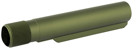 Lead  &  Steel Llc ARC-BT-7075-ODG Mil-Spec Buffer Tube 7075 T-6 Aluminum OD Green AR-15 Carbine