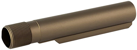 Lead  &  Steel Llc ARC-BT-7075-FDE Mil-Spec Buffer Tube 7075 T-6 Aluminum Flat Dark Earth AR-15 Carbine