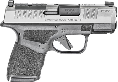 Springfield Armory HC9319SOSPCAP Hellcat OSP *CA Compliant 9mm Luger Gear up 2024 Includes Viridian RFX-11 Green Dot Optic, 3 10rd Magazines (Total of 5), Dual Range Bag