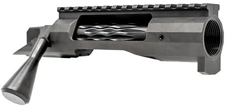 Faxon Firearms  FX7 Bolt Action Receiver  Matte Black Stainless Steel