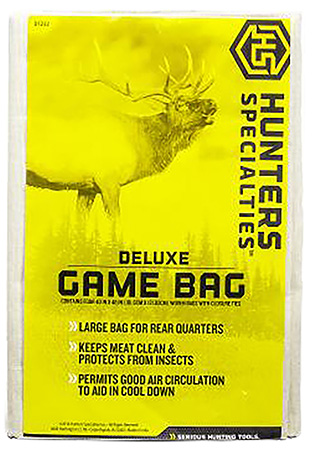 Hunters Specialties HS01232 Deluxe Game Bag White Heavy Duty Canvas