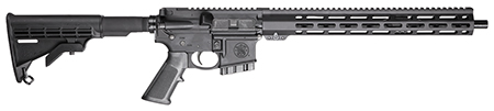 Smith  &  Wesson 13953 M & P15 Sport III 223 Rem/5.56 NATO 10+1 16" Black Armornite Heavy Barrel, Black Picatinny Rail Aluminum Receiver, Fixed Black Synthetic Stock, Black Polymer Grip