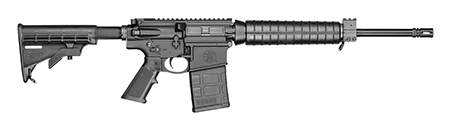 Smith  &  Wesson 12606 M & P10 Sport 6.5 Creedmoor 20+1 16" Black Armornite Steel Barrel, Matte Black Picatinny Rail Aluminum Receiver, 6 Position Black Synthetic Stock, Black Polymer Grip