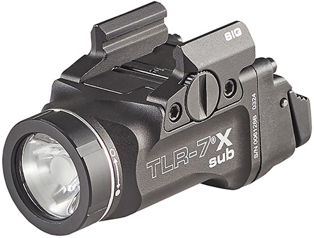 Streamlight 69406 TLR-7 X Sub USB  Black Anodized 500 Lumens  White LED Sig Sauer P365/P365 XL