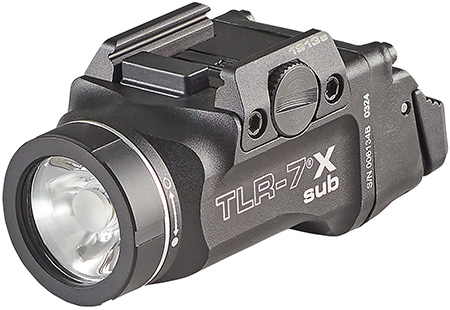 Streamlight 69407 TLR-7 X Sub USB  Black Anodized 500 Lumens  White LED S&W M & P M2.0 Subcompact/Beretta Px4 Storm