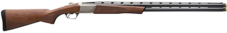 Browning 018709603 Cynergy CX Full Size 20 Gauge Break Open 3" 2rd 30" Satin Blued Over/Under Vent Rib Barrel, Silver Nitride Steel Receiver, Fixed Grade I Satin Walnut  Stock, Invector-Plus Choke