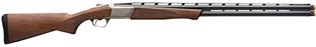 Browning 018709604 Cynergy CX Full Size 20 Gauge Break Open 3" 2rd 28" Satin Blued Over/Under Vent Rib Barrel, Silver Nitride Steel Receiver, Fixed Grade I Satin Walnut  Stock, Invector-Plus Choke