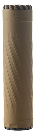 Anechoic X35FDE Anechox 35  35Cal/338Lapua Flat Dark Earth Stainless Steel/Titanium 1 3/8"x24 w/ 1/2"x28 DTA