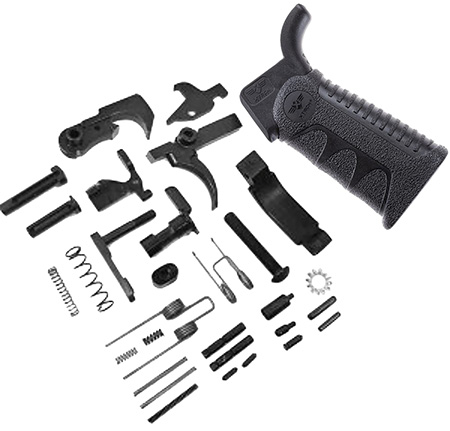 Xtech Tactical XTT138LPK  Lower Parts Kit Black