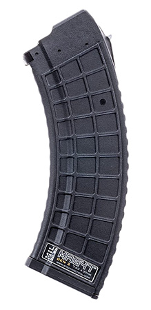 Xtech Tacitcal XTT1152BLKMIL Gen2  30rd Waffle 7.62X39 Fits AK-47 Black Stainless Steel