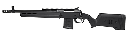 Savage Arms 58179 110 Scout Full Size 5.56 NATO 10+1  16.50" Matte Black Threaded Barrel, Picatinny Rail Carbon Steel Receiver, Black Magpul Hunter Synthetic Stock Left Hand